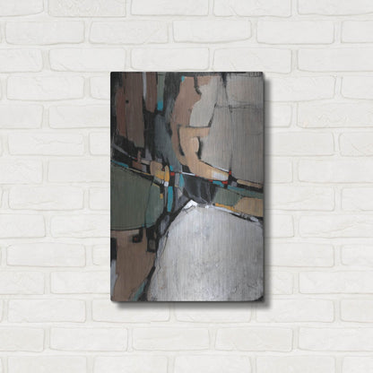 Luxe Metal Art 'Conjunction II' by Tim O'Toole, Metal Wall Art,16x24