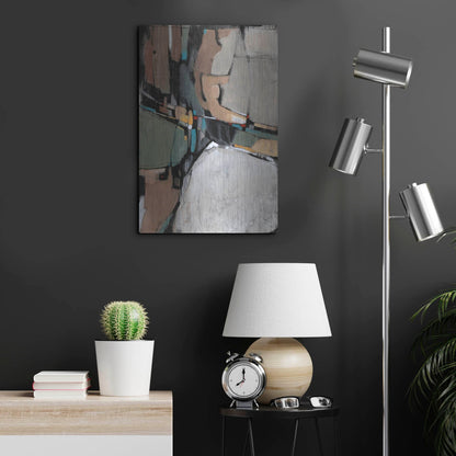 Luxe Metal Art 'Conjunction II' by Tim O'Toole, Metal Wall Art,16x24