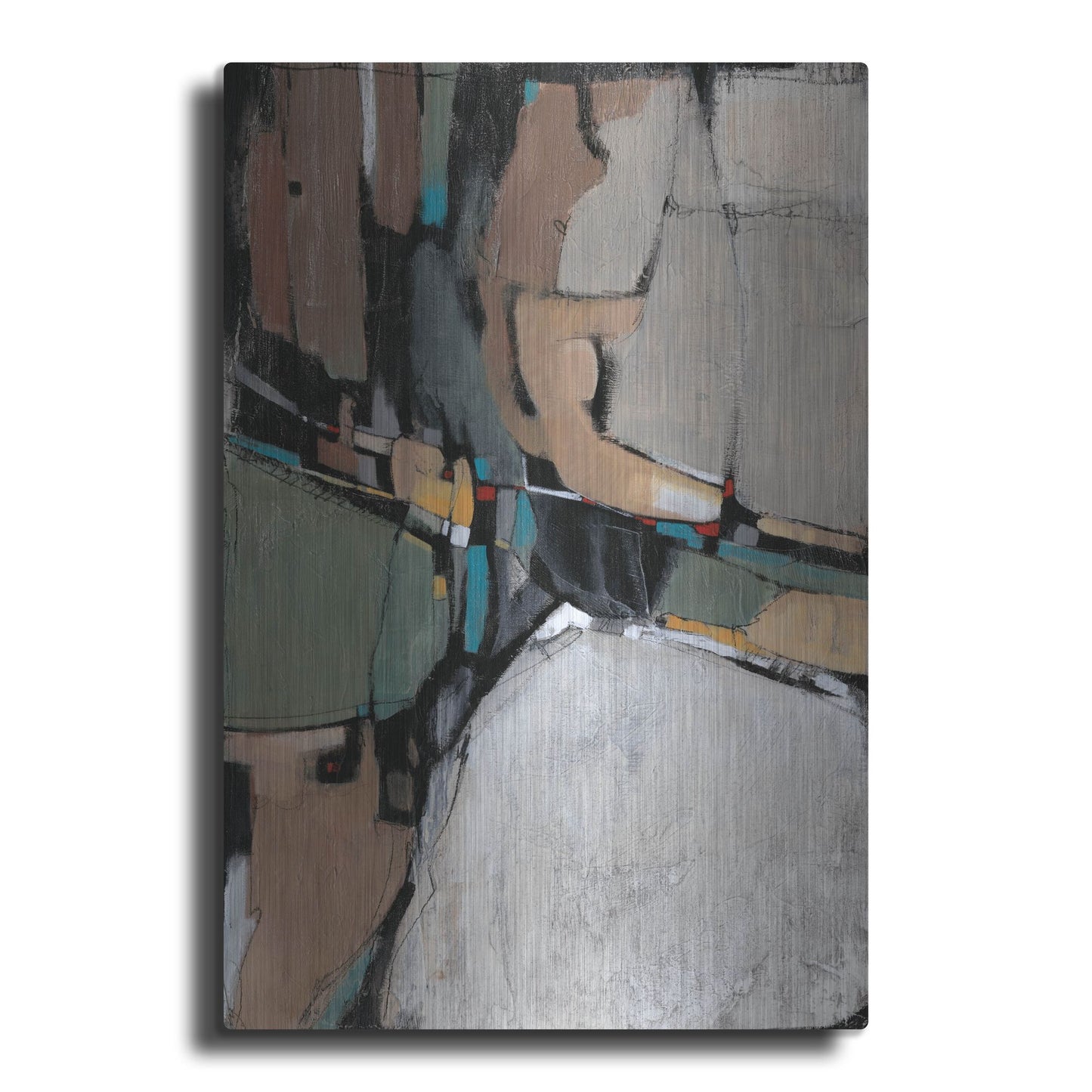 Luxe Metal Art 'Conjunction II' by Tim O'Toole, Metal Wall Art