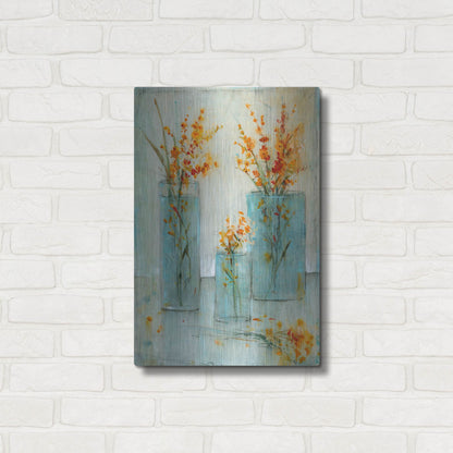 Luxe Metal Art 'Still Life Study I' by Tim O'Toole, Metal Wall Art,16x24