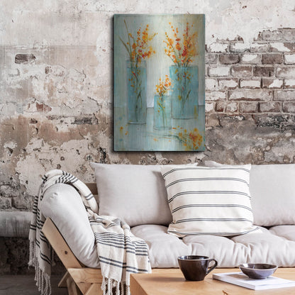 Luxe Metal Art 'Still Life Study I' by Tim O'Toole, Metal Wall Art,24x36