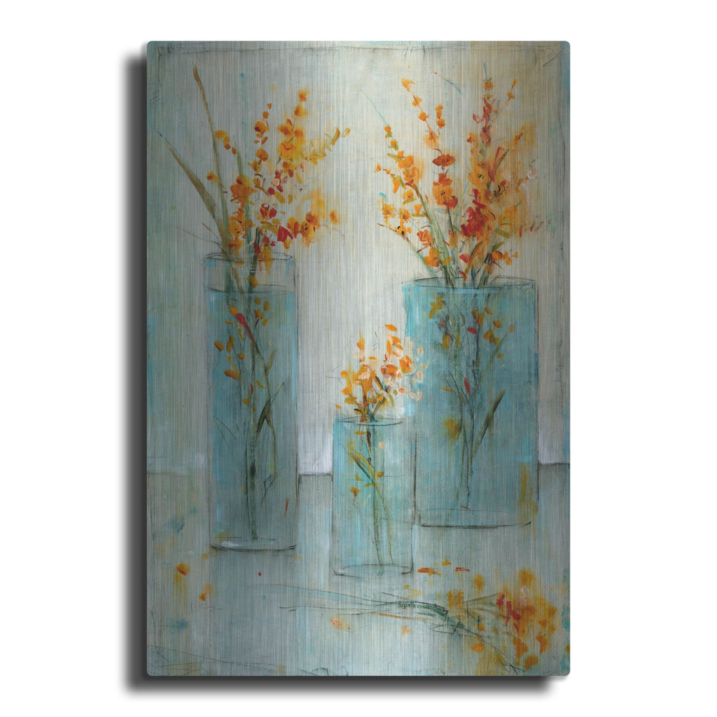 Luxe Metal Art 'Still Life Study I' by Tim O'Toole, Metal Wall Art