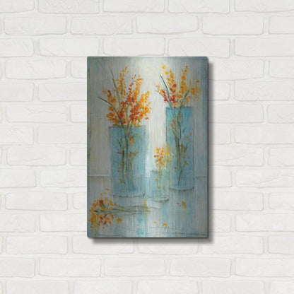 Luxe Metal Art 'Still Life Study II' by Tim O'Toole, Metal Wall Art,16x24