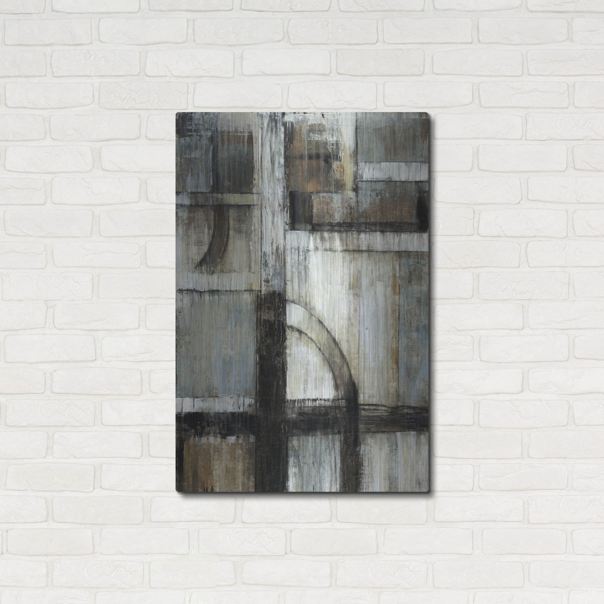 Luxe Metal Art 'Existence II' by Tim O'Toole, Metal Wall Art,24x36