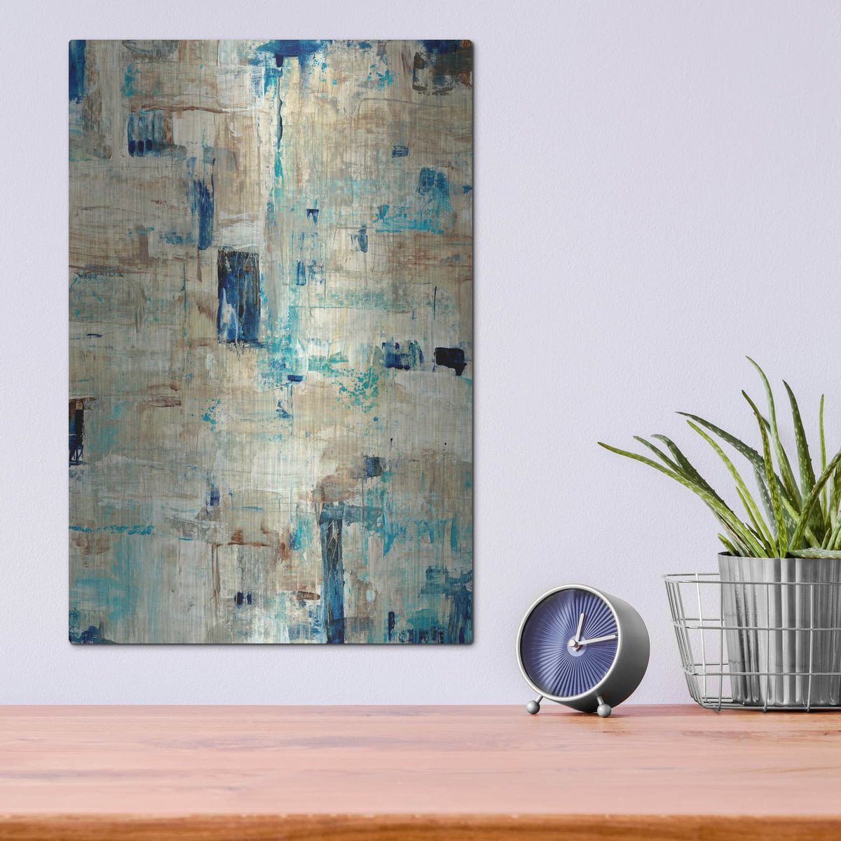 'Aqua Separation II' by Tim O'Toole – Metal Wall Art, 12x16 room view