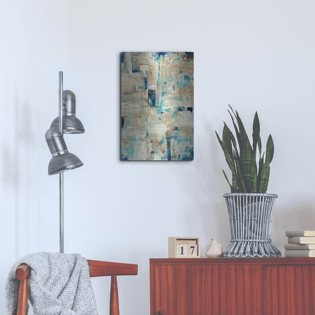 'Aqua Separation II' by Tim O'Toole – Metal Wall Art, 16x24 room view