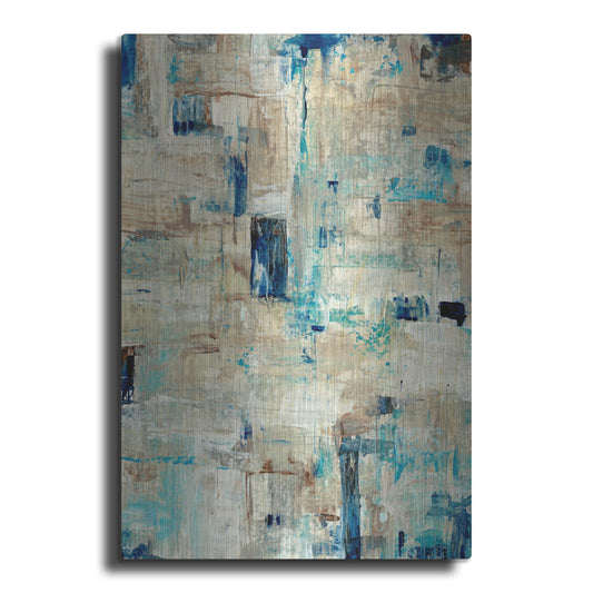 Luxe Metal Art 'Aqua Separation II' by Tim O'Toole, Metal Wall Art