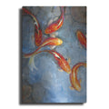 Luxe Metal Art 'Graceful Koi II' by Tim O'Toole, Metal Wall Art