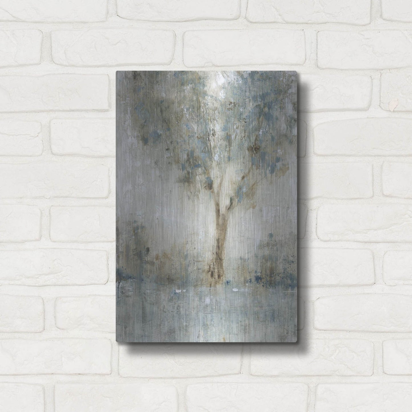 Luxe Metal Art 'Morning Glow I' by Tim O'Toole, Metal Wall Art,12x16