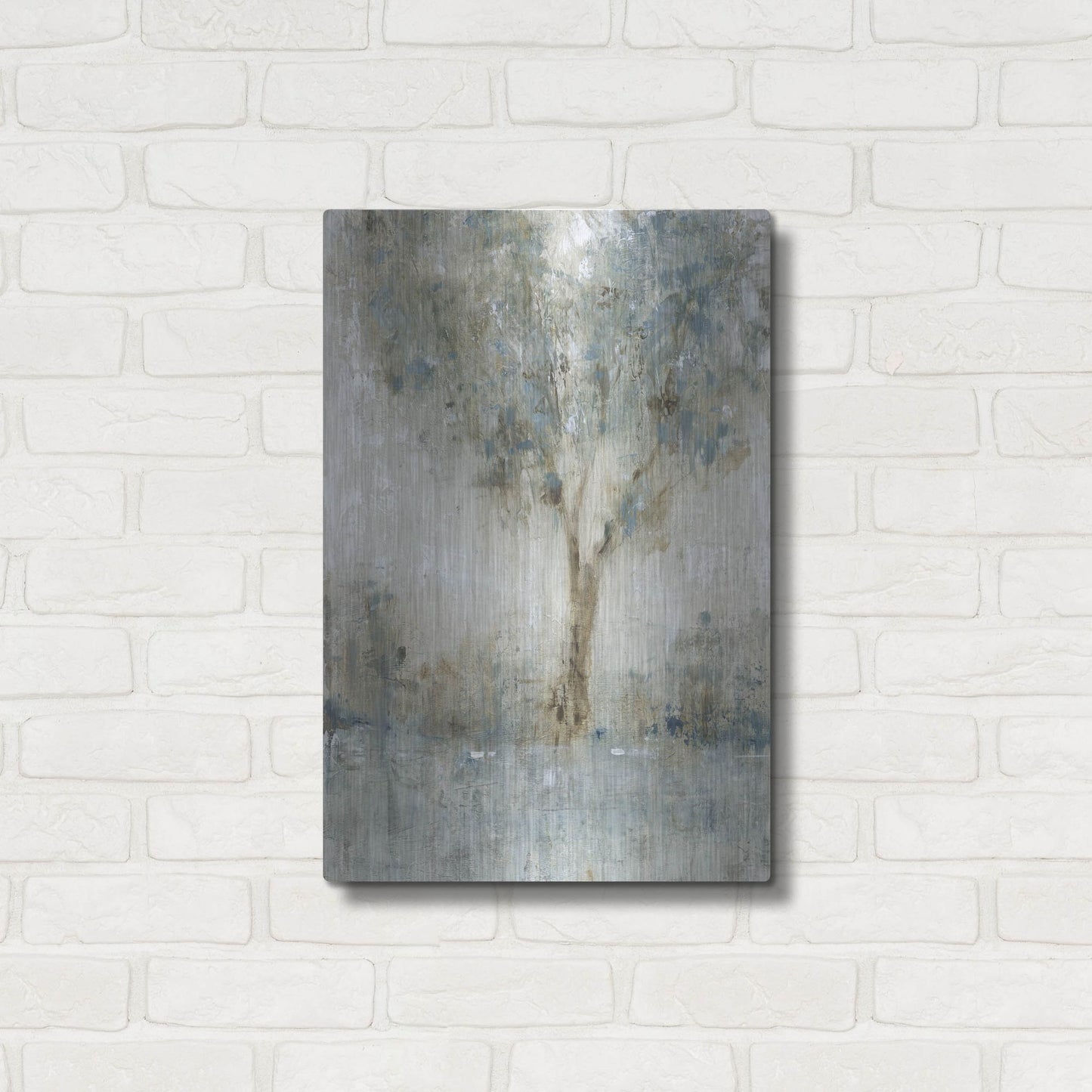 Luxe Metal Art 'Morning Glow I' by Tim O'Toole, Metal Wall Art,16x24