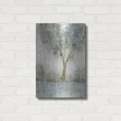 Luxe Metal Art 'Morning Glow I' by Tim O'Toole, Metal Wall Art,16x24