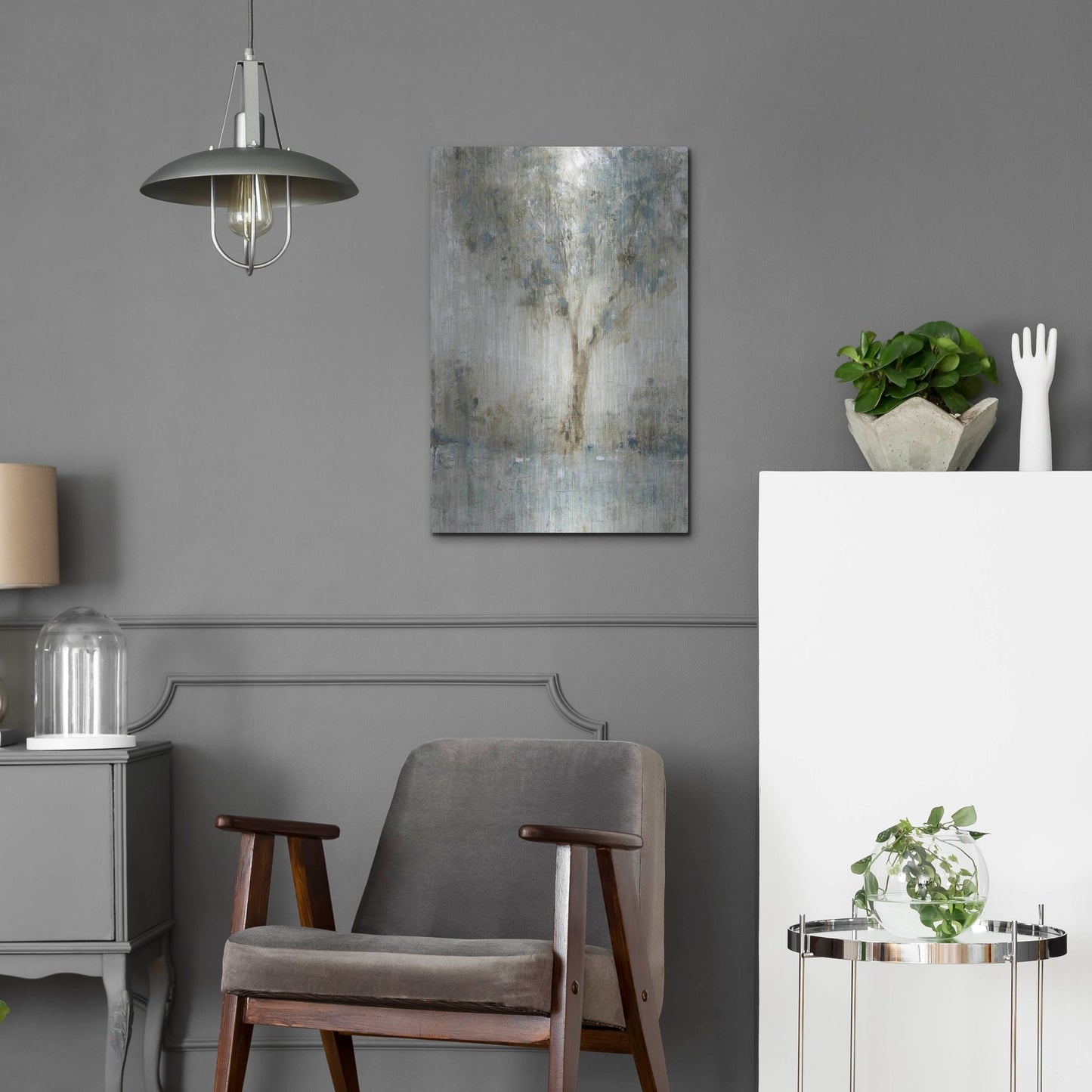 Luxe Metal Art 'Morning Glow I' by Tim O'Toole, Metal Wall Art,16x24