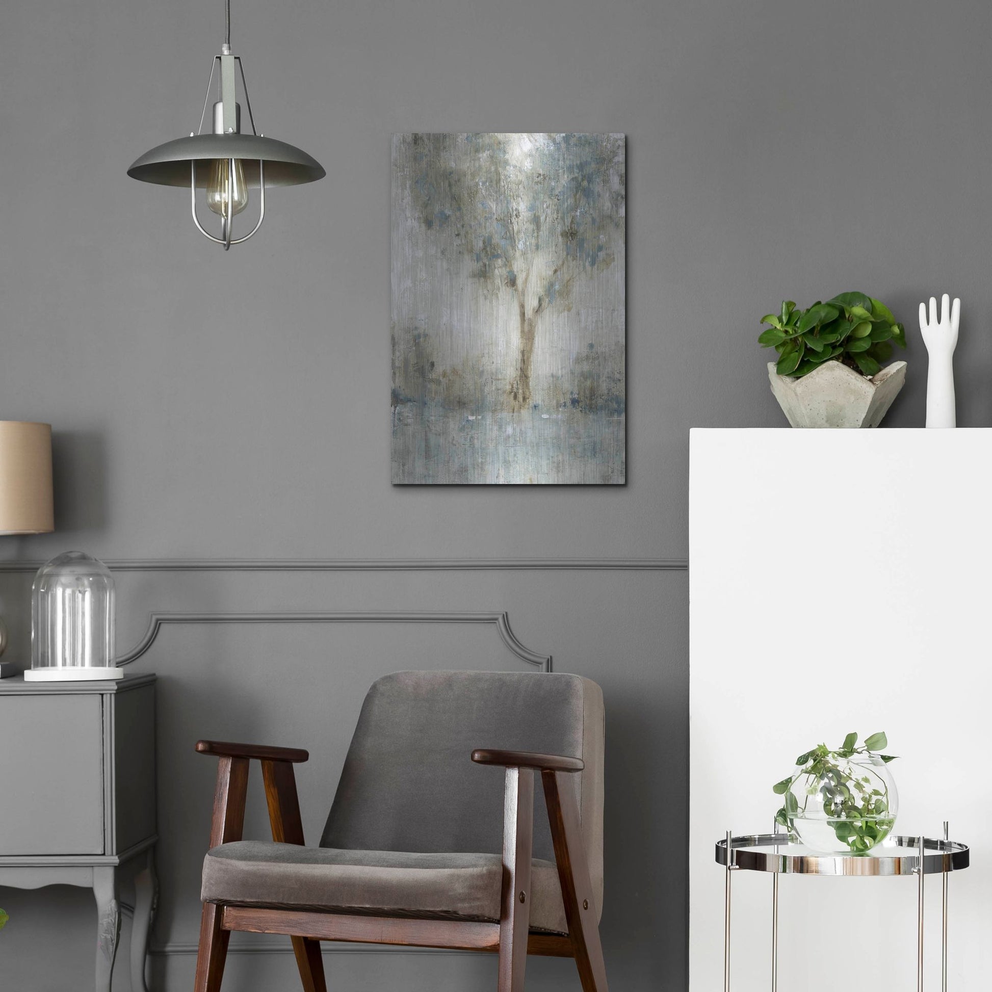 Luxe Metal Art 'Morning Glow I' by Tim O'Toole, Metal Wall Art,16x24