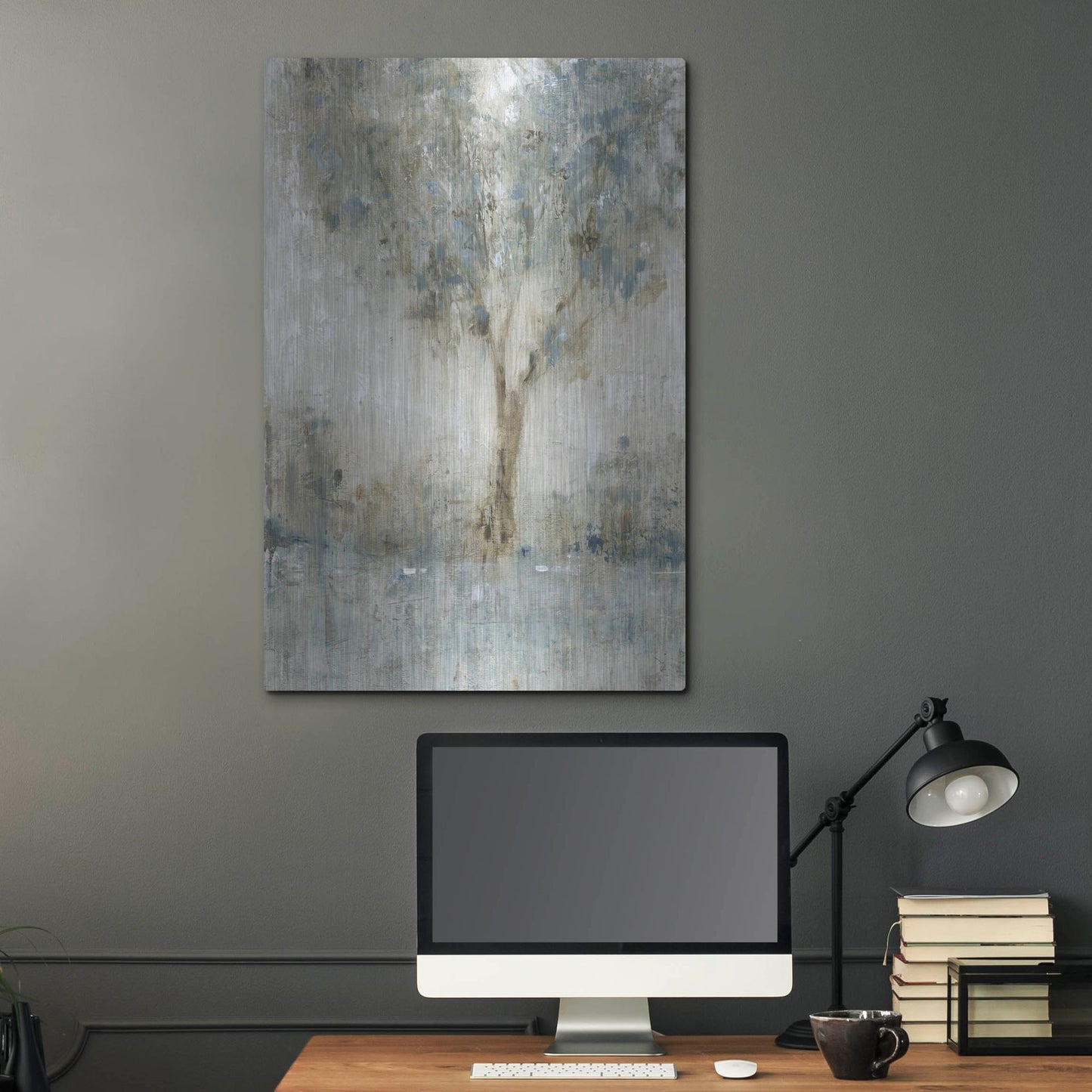 Luxe Metal Art 'Morning Glow I' by Tim O'Toole, Metal Wall Art,24x36