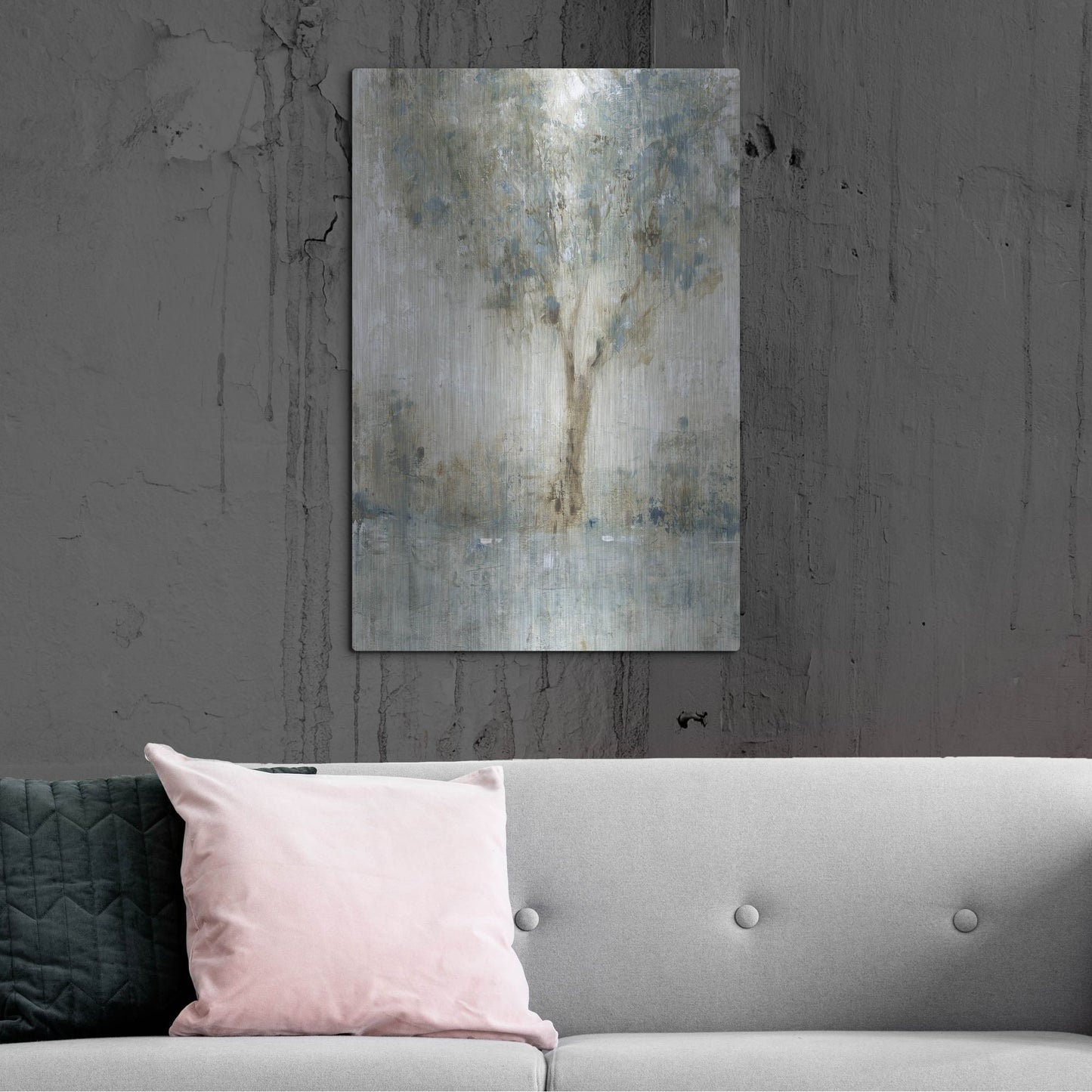 Luxe Metal Art 'Morning Glow I' by Tim O'Toole, Metal Wall Art,24x36