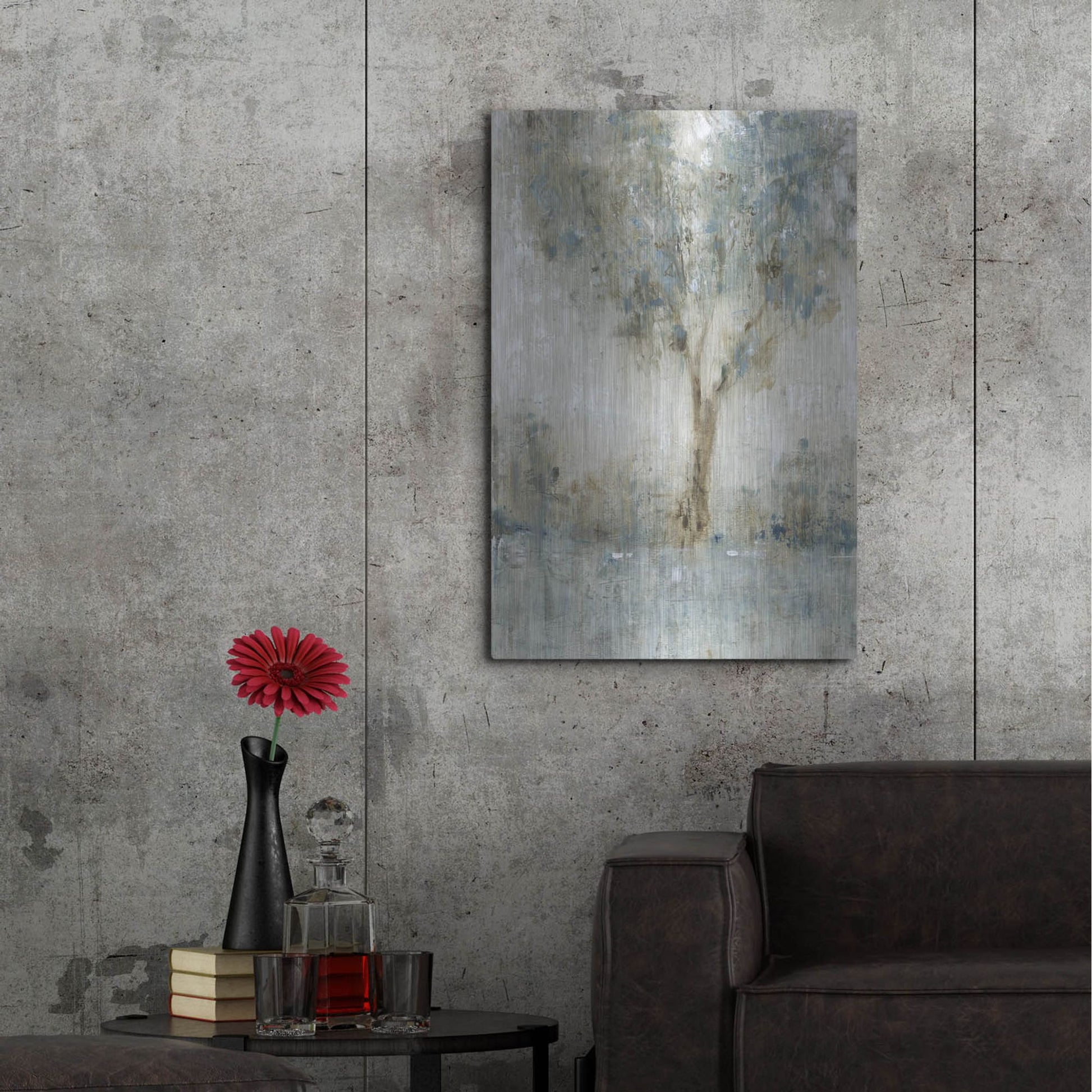 Luxe Metal Art 'Morning Glow I' by Tim O'Toole, Metal Wall Art,24x36