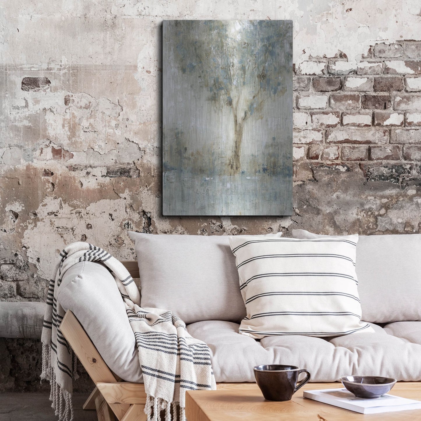 Luxe Metal Art 'Morning Glow I' by Tim O'Toole, Metal Wall Art,24x36
