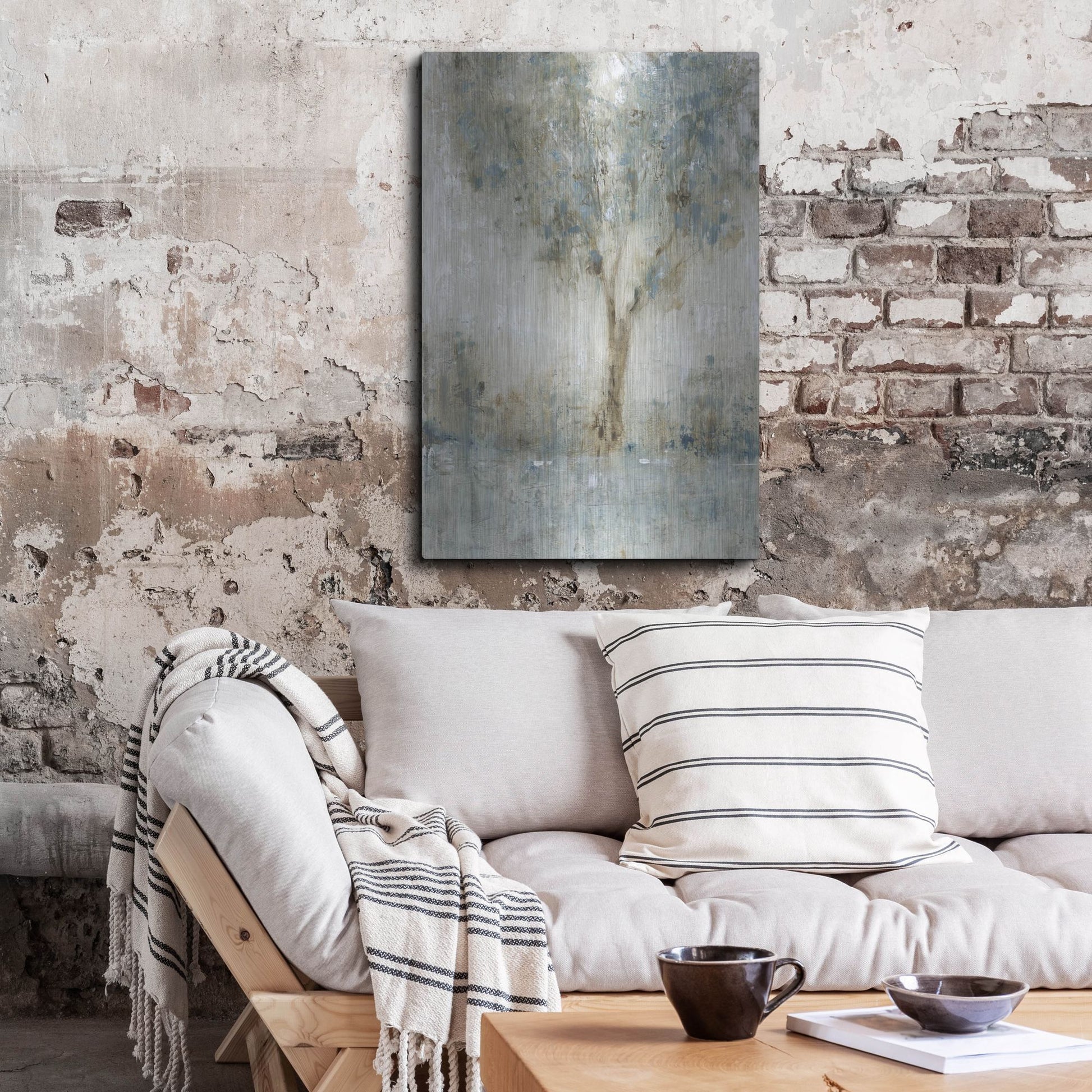 Luxe Metal Art 'Morning Glow I' by Tim O'Toole, Metal Wall Art,24x36