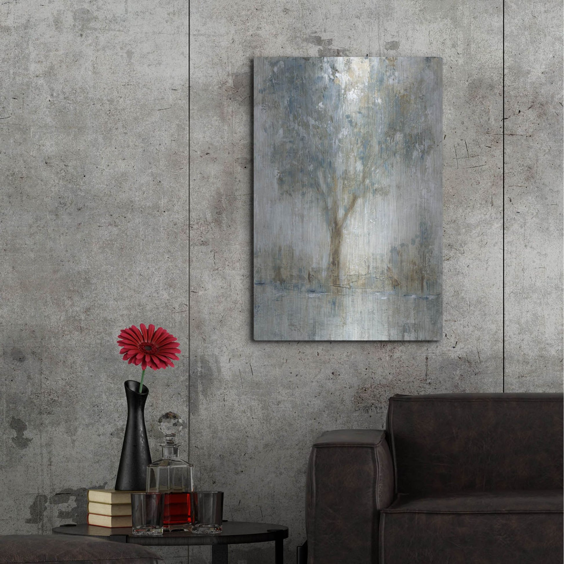 Luxe Metal Art 'Morning Glow II' by Tim O'Toole, Metal Wall Art,24x36