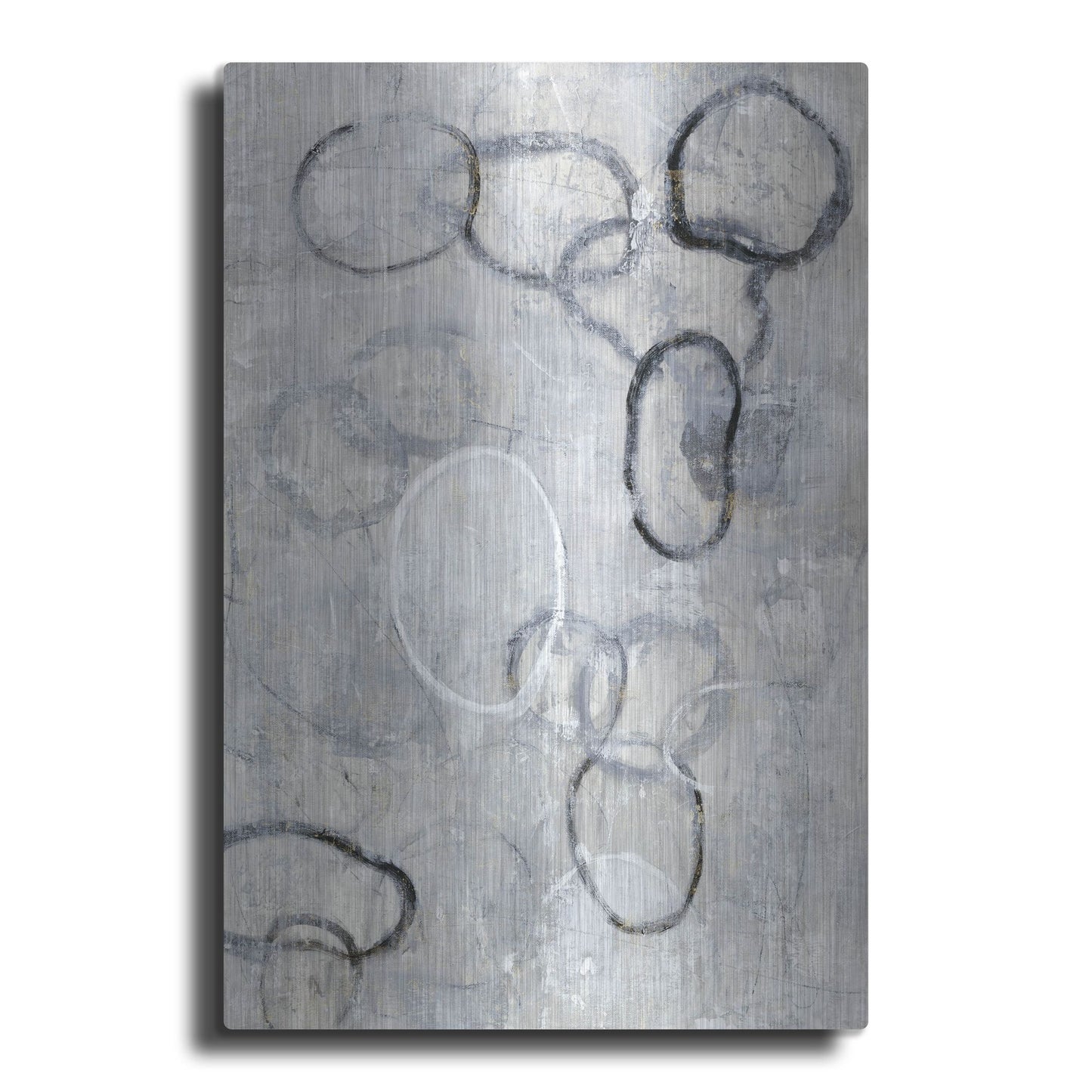 Luxe Metal Art 'Missing Links I' by Tim O'Toole, Metal Wall Art