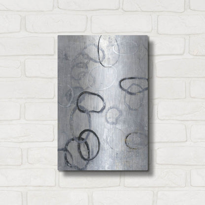Luxe Metal Art 'Missing Links II' by Tim O'Toole, Metal Wall Art,12x16