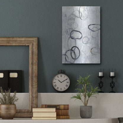 Luxe Metal Art 'Missing Links II' by Tim O'Toole, Metal Wall Art,12x16