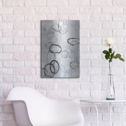 Luxe Metal Art 'Missing Links II' by Tim O'Toole, Metal Wall Art,16x24