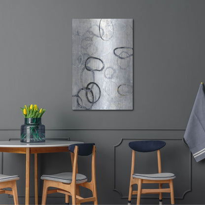 Luxe Metal Art 'Missing Links II' by Tim O'Toole, Metal Wall Art,24x36