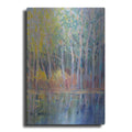 Luxe Metal Art 'Reflected Trees I' by Tim O'Toole, Metal Wall Art