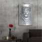 Luxe Metal Art 'White Tiger II' by Tim O'Toole, Metal Wall Art,24x36