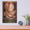 'Embellished Parrot Tulip II' by Tim O'Toole – Metal Wall Art, 12x16 room view