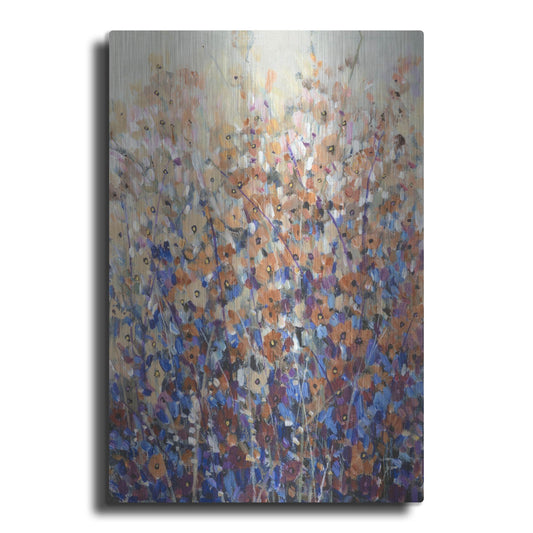 Luxe Metal Art 'Fall Wildflowers I' by Tim O'Toole, Metal Wall Art