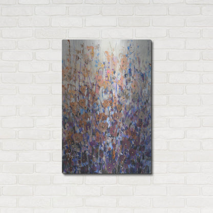 Luxe Metal Art 'Fall Wildflowers II' by Tim O'Toole, Metal Wall Art,24x36