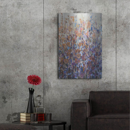 Luxe Metal Art 'Fall Wildflowers II' by Tim O'Toole, Metal Wall Art,24x36