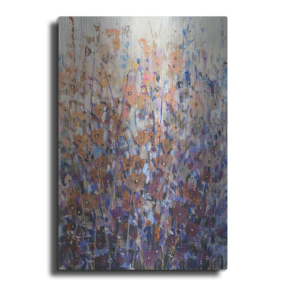 Luxe Metal Art 'Fall Wildflowers II' by Tim O'Toole, Metal Wall Art
