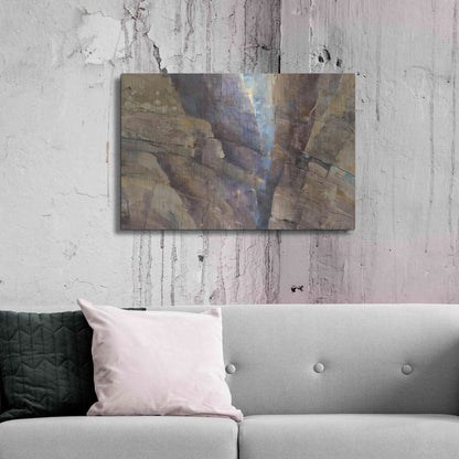 Luxe Metal Art 'Canyon II' by Albena Hristova, Metal Wall Art,36x24