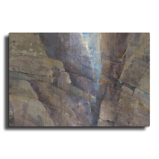 Luxe Metal Art 'Canyon II' by Albena Hristova, Metal Wall Art