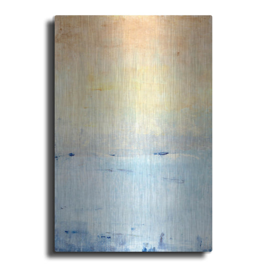 Luxe Metal Art 'Inlet at Sunrise II' by Tim O'Toole, Metal Wall Art
