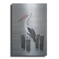 Luxe Metal Art 'Waiting Calmly II' by Tim O'Toole, Metal Wall Art