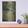 'Grunge Bitcoin Four' by Steve Hunziker – Metal Wall Art, 12x16 room view