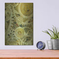 'Grunge Bitcoin Six' by Steve Hunziker – Metal Wall Art, 12x16 room view