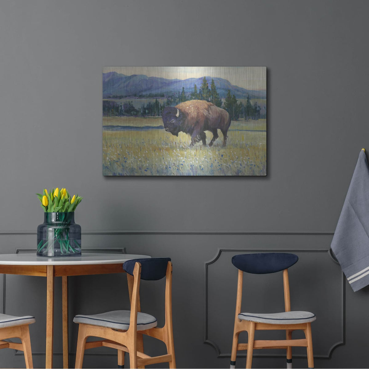 'Animals of the West II' by Tim O'Toole – Metal Wall Art, 36x24 room view