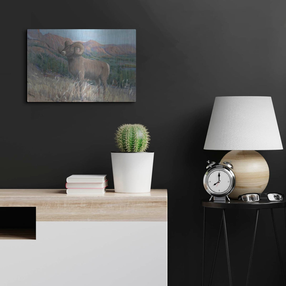 'Animals of the West IV' by Tim O'Toole – Metal Wall Art, 24x16 room view