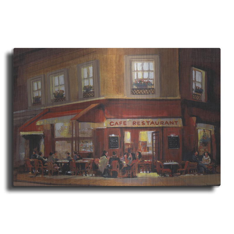 'Bistro II' by Tim O'Toole – Metal Wall Art