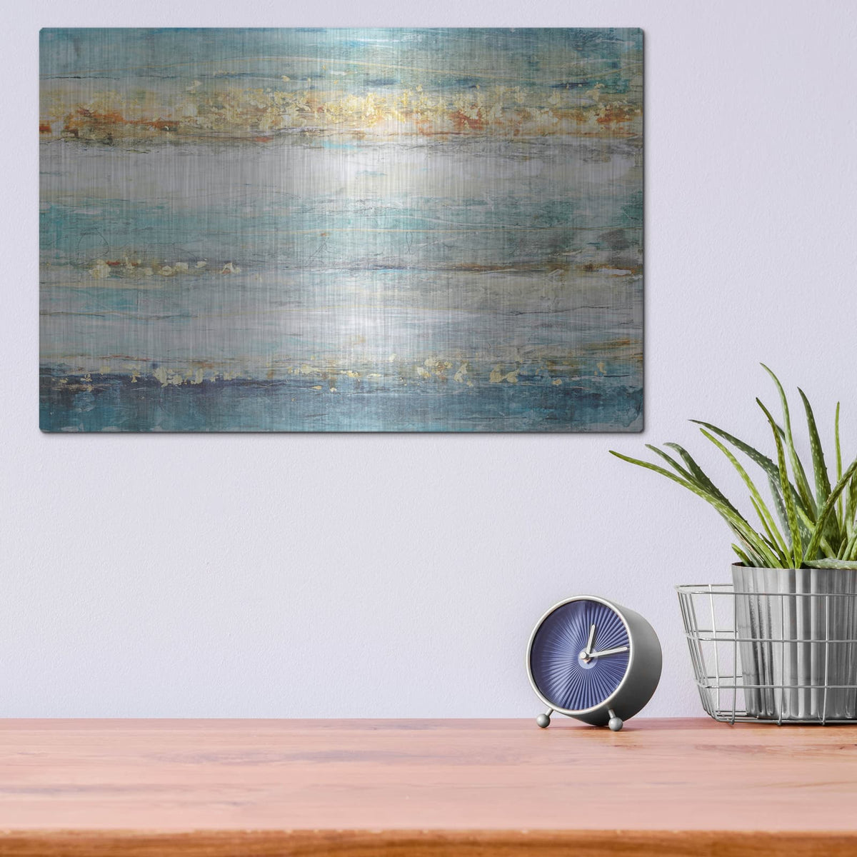 'Accent I' by Tim O'Toole – Metal Wall Art, 16x12 room view