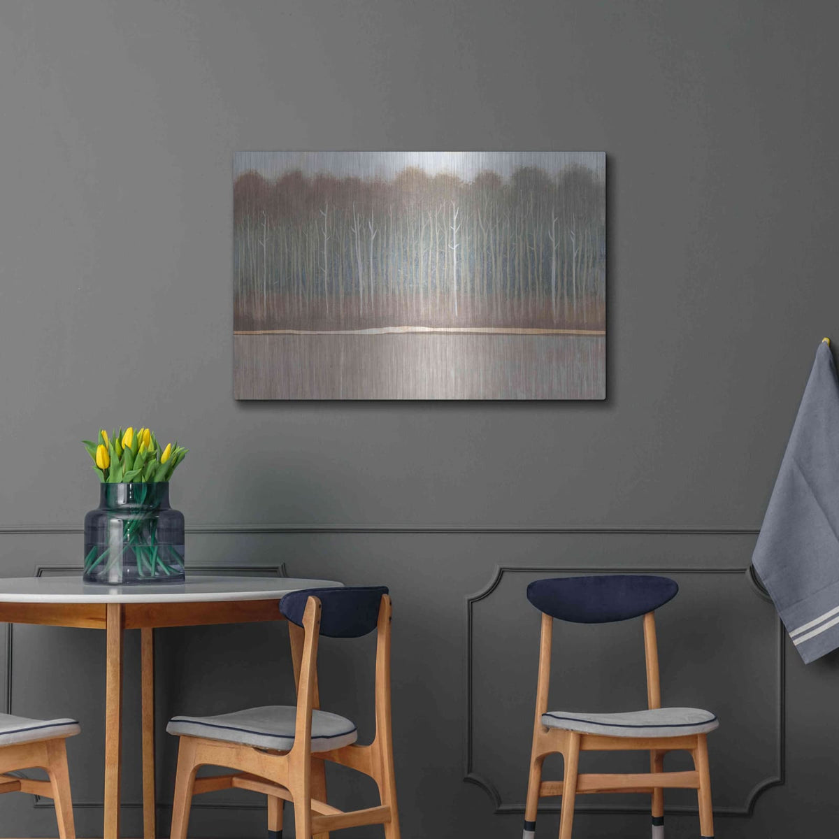 'Along the River Bank II' by Tim O'Toole – Metal Wall Art, 36x24 room view