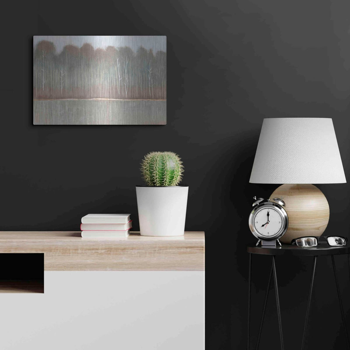 'Along the River Bank I' by Tim O'Toole – Metal Wall Art, 24x16 room view