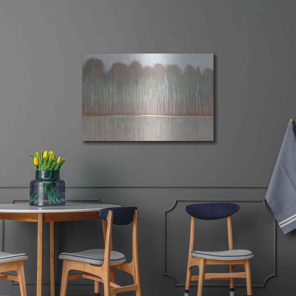 'Along the River Bank I' by Tim O'Toole – Metal Wall Art, 36x24 room view