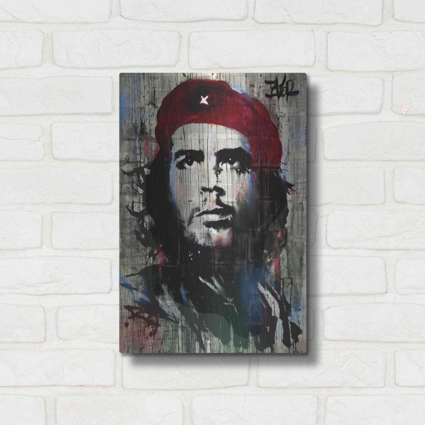 Luxe Metal Art 'Chehires' by Loui Jover, Metal Wall Art,12x16