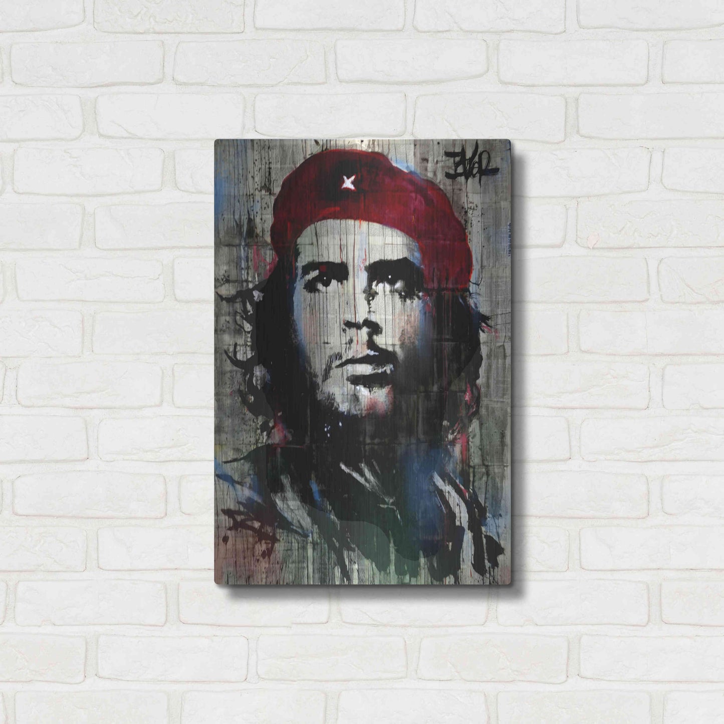 Luxe Metal Art 'Chehires' by Loui Jover, Metal Wall Art,16x24